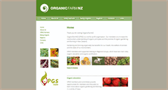 Desktop Screenshot of organicfarm.org.nz